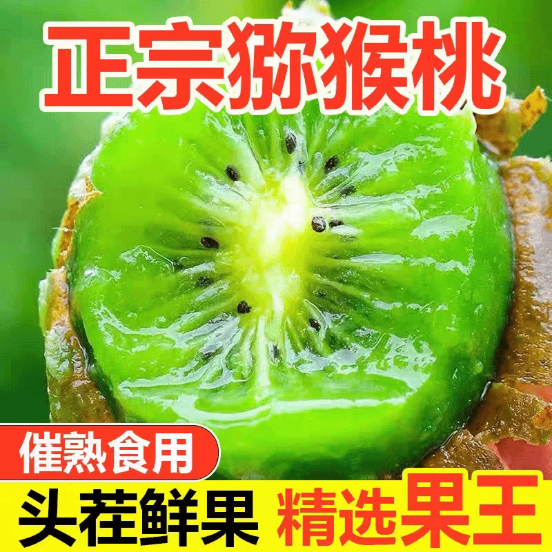 高山老树正宗绿心猕猴桃酸甜口感包邮到家需催熟食用