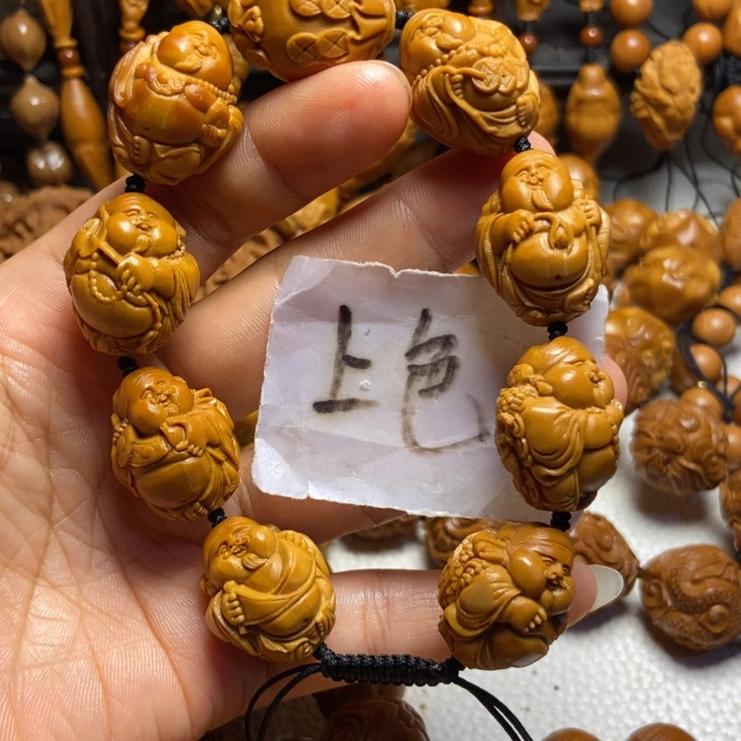 【闪购商品】橄榄核手串/手链用****9瑞兽财神