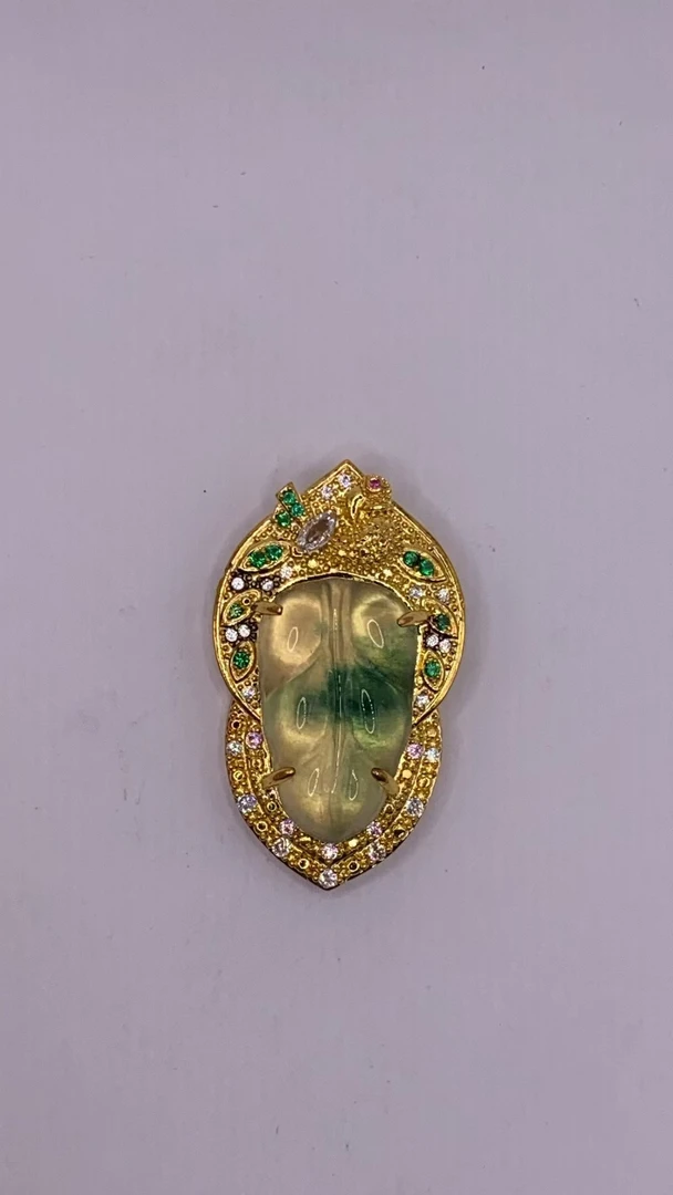 YY260【凤缅】邂逅翡翠高冰，冰透绿意，开启浪漫时光