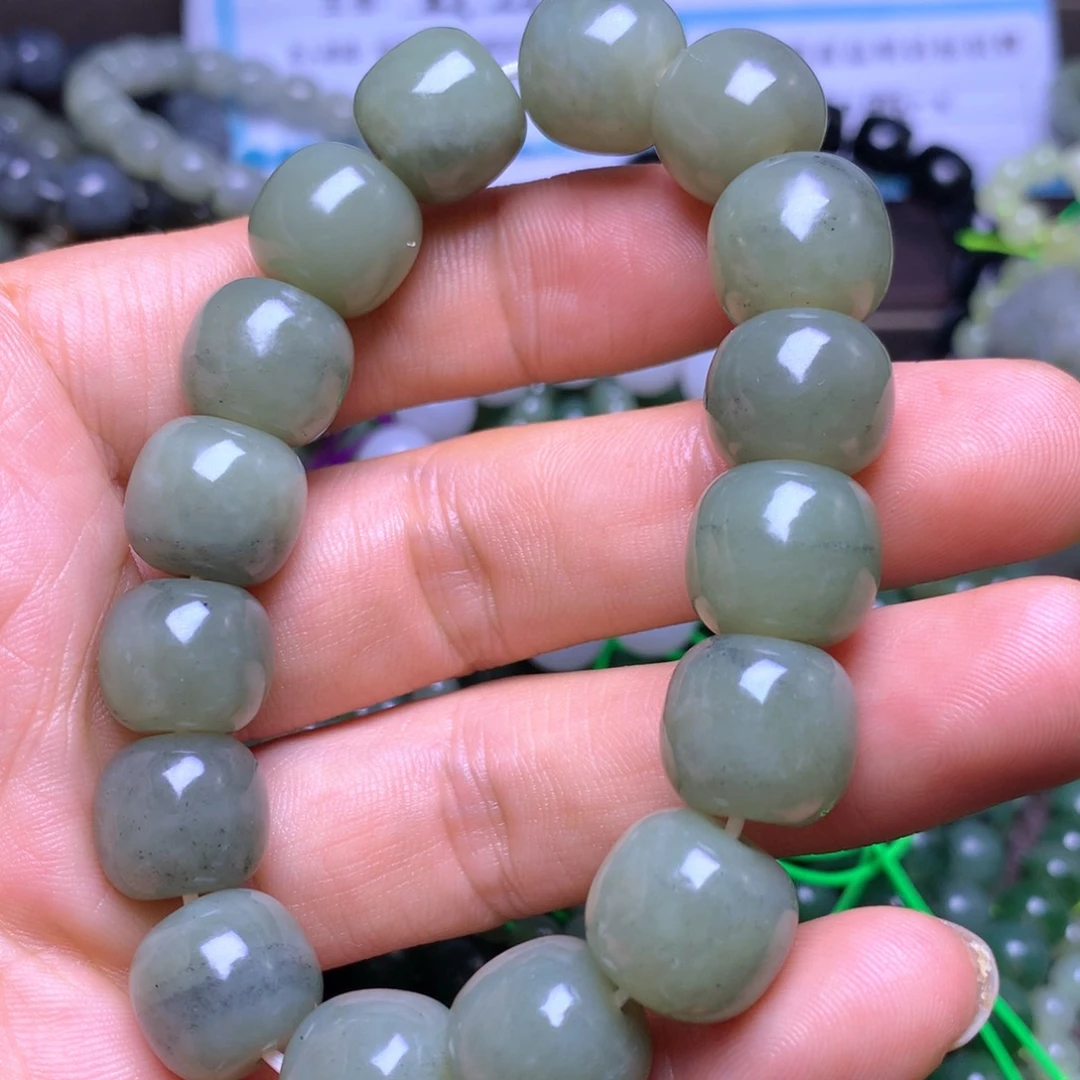 和田玉未镶嵌颈饰14