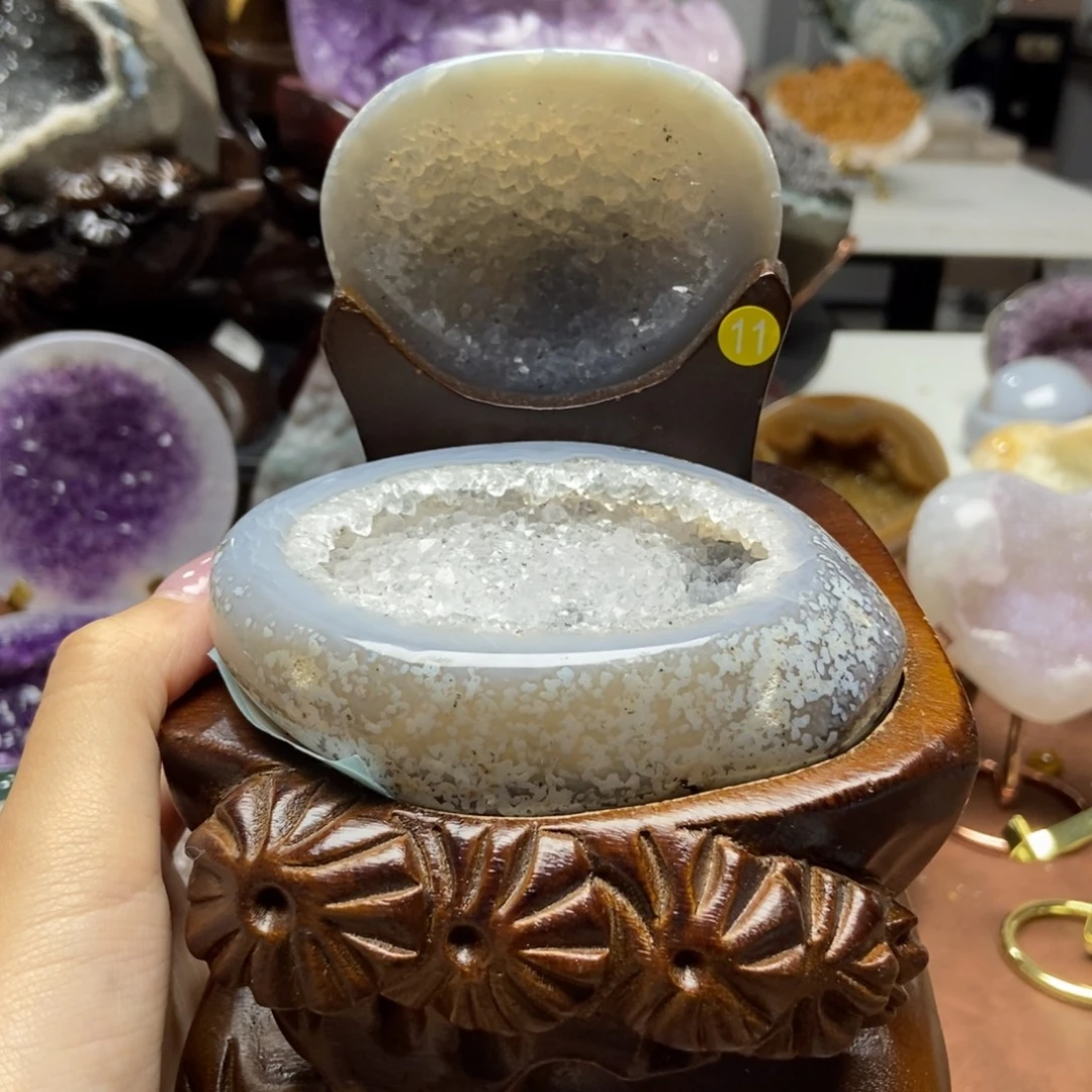 紫晶摆件未镶嵌水晶