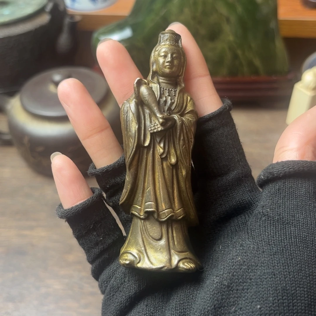 古***铜茶道具孤品，默认瑕疵