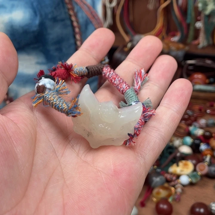 玛瑙/玉髓未镶嵌手链立****技