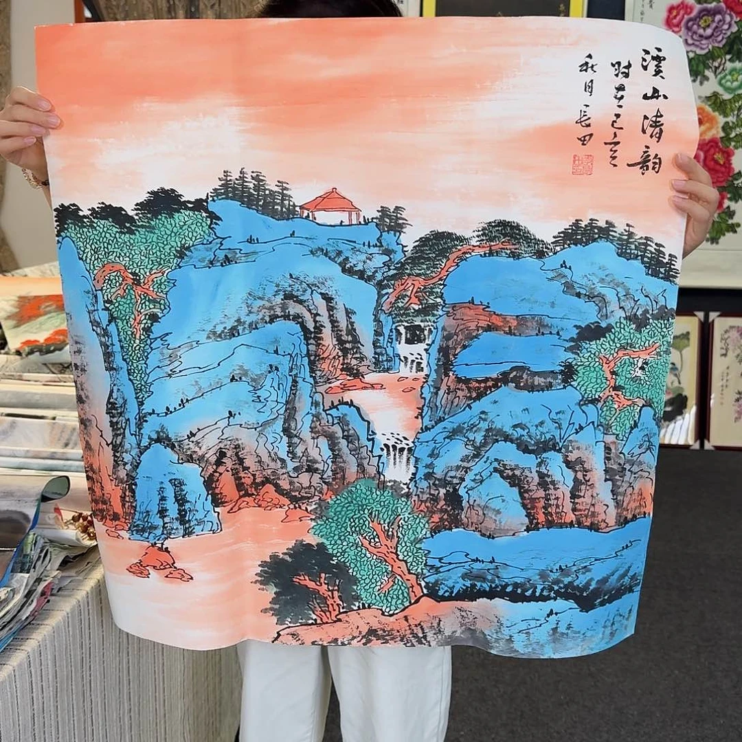 纯手绘的好看作品