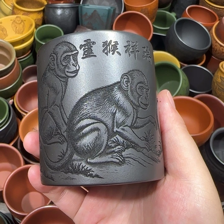 茶杯紫砂全手工紫砂