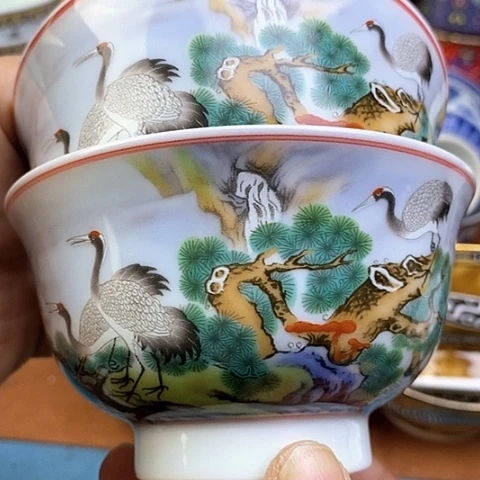 景德镇陶瓷藏式茶碗