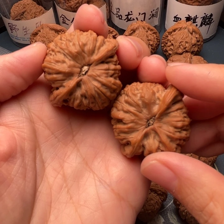 思***厚吊坠文玩核桃36全品承德