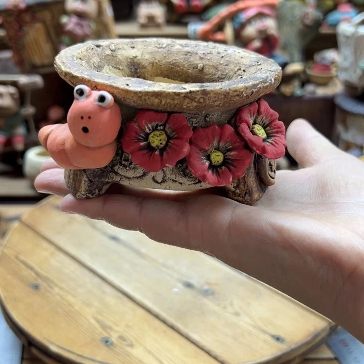 嘻哈多肉花盆百搭