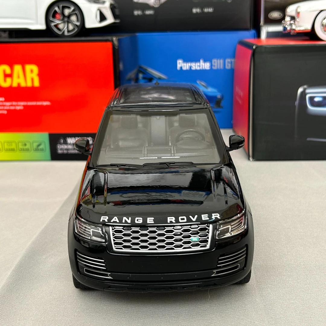 福利款 揽胜黑 仿真合金 车模32BL