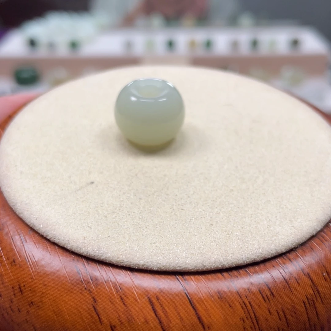 和田玉戒圈未镶嵌灵**林1