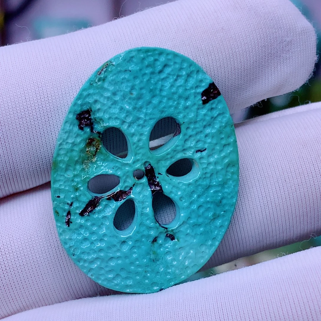 绿松石未镶嵌原矿绿松石