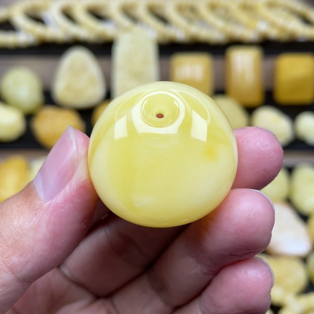 琥珀未镶嵌裸石琥珀蜜蜡