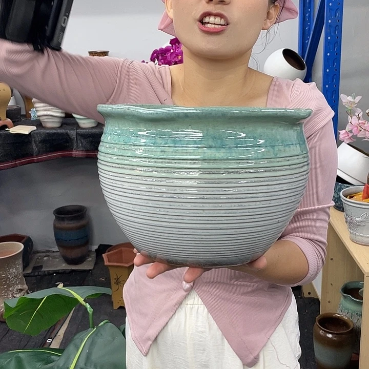 25×18-粗陶花盆福利