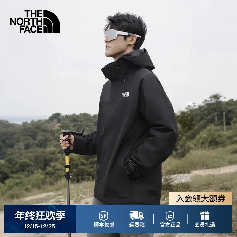 男Sangro抓绒内胆三合一夹克防水户外保暖TheNorthFace|89ZP