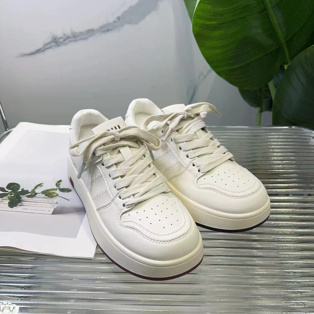 秋季新款百搭透气拼色厚底复古休闲运动德训鞋Z05