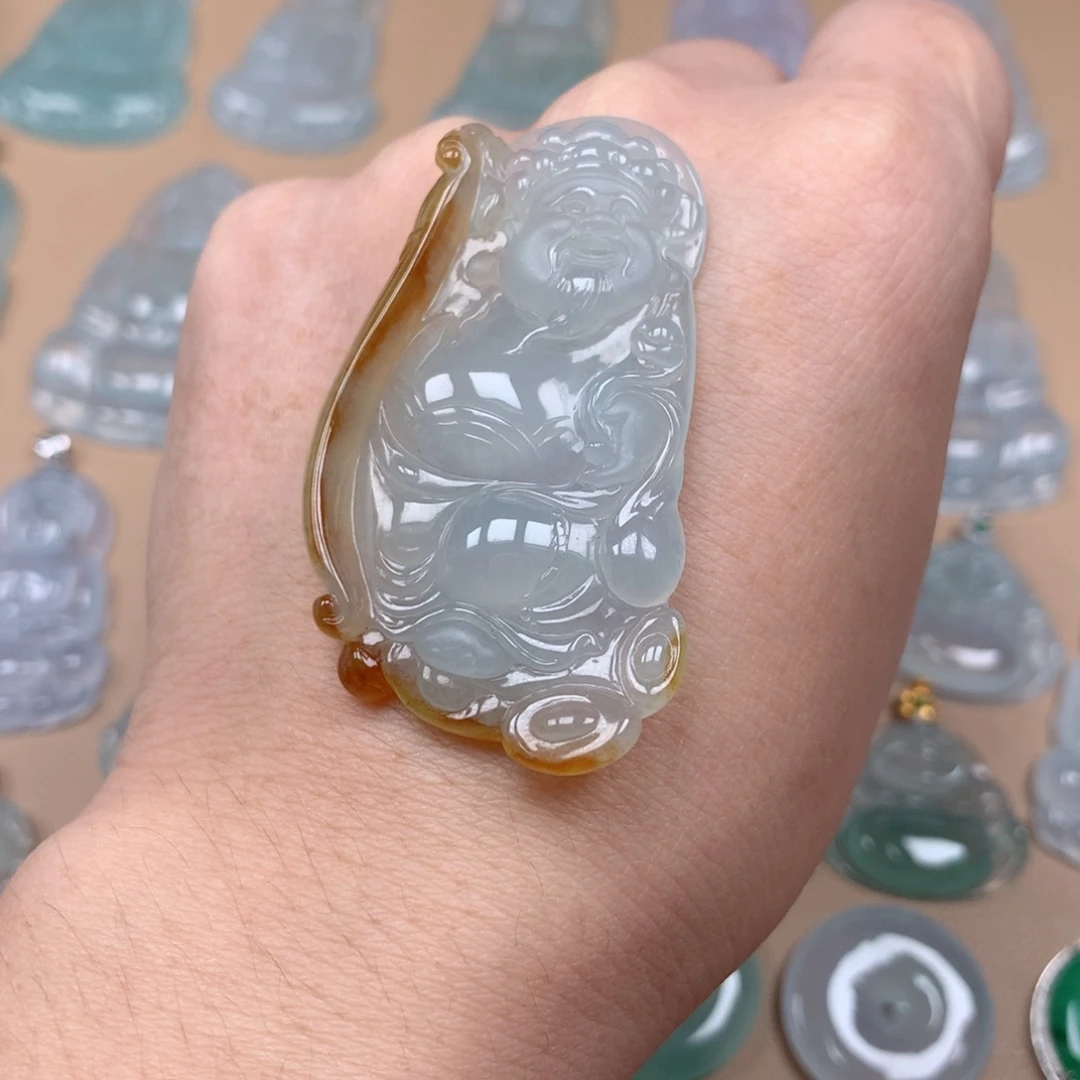 翡翠未镶嵌颈饰缅甸翡翠