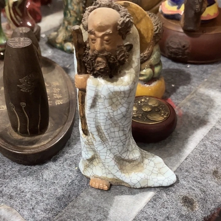 紫砂茶宠石湾窑摆件！！！！！！！！？