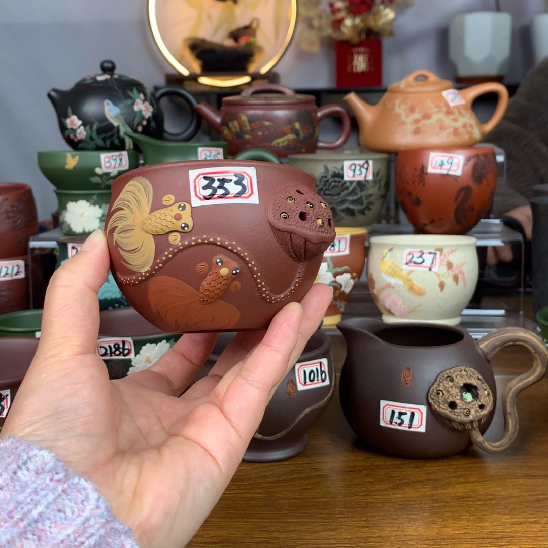 紫砂茶杯宜兴紫砂茶具
