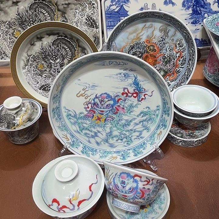 摆件景德镇陶瓷协会秘书兼景德镇窑