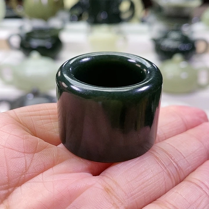 未镶嵌和田玉挂件扳指圈号22.2