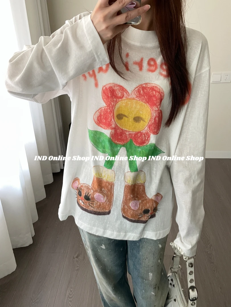 手绘太阳花防晒衫