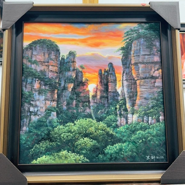 苏新油画作品1.5平尺