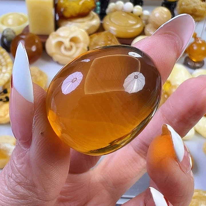 蜜蜡颈饰未镶嵌蜜蜡