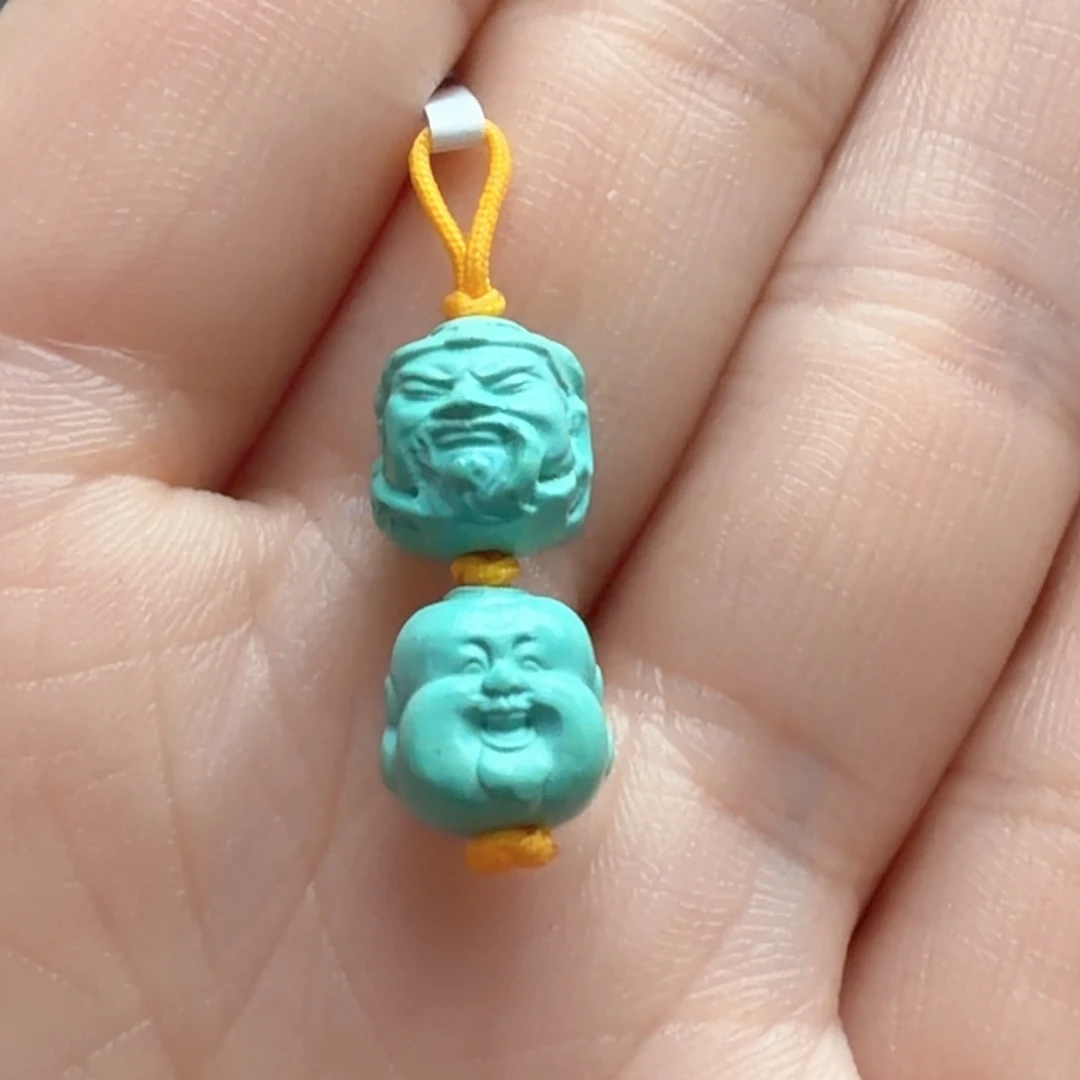 绿松石未镶嵌颈饰