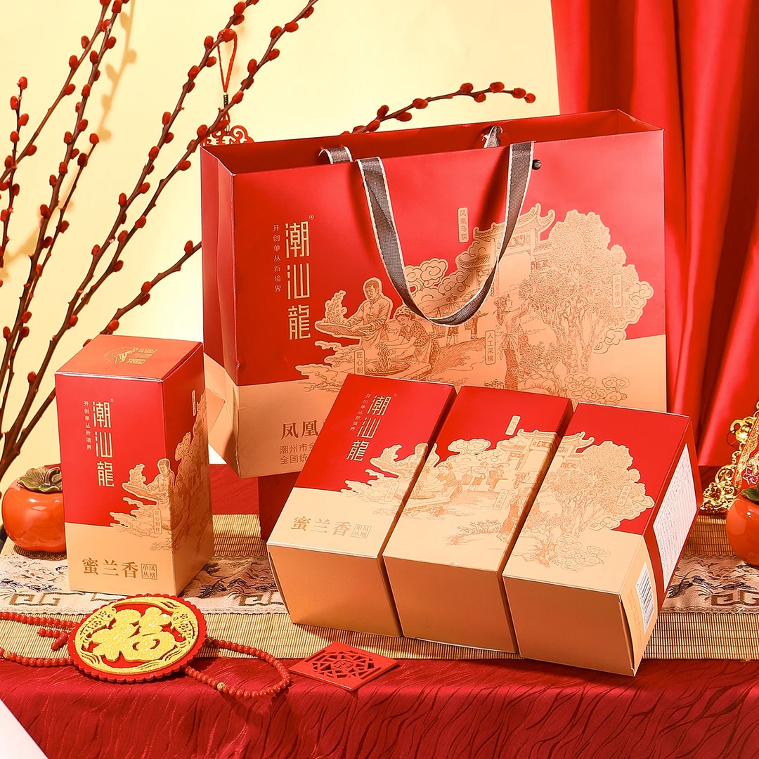 潮汕龙凤凰单枞蜜兰香4罐一提400g