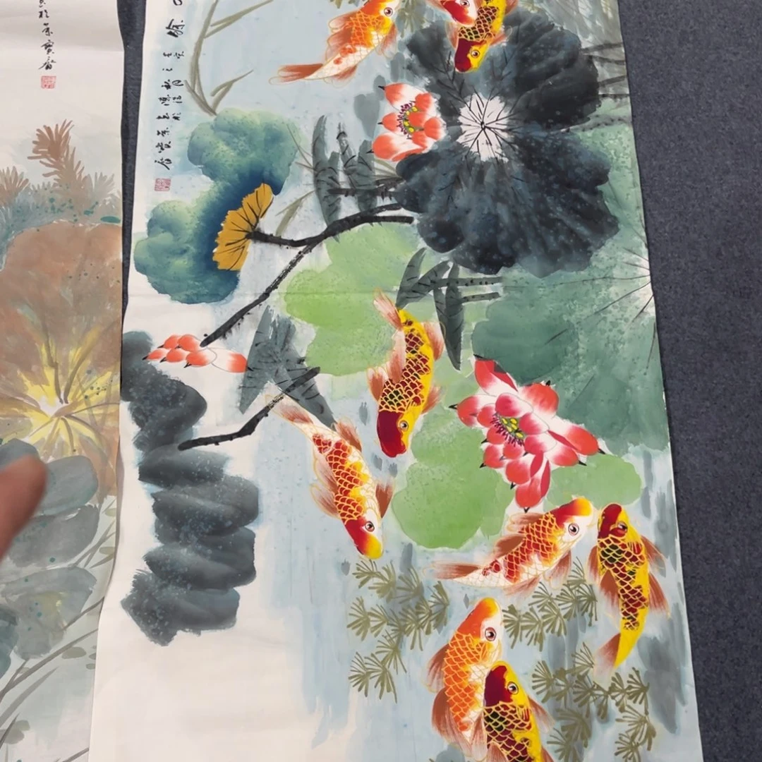 国画处理作品看好再拍哦