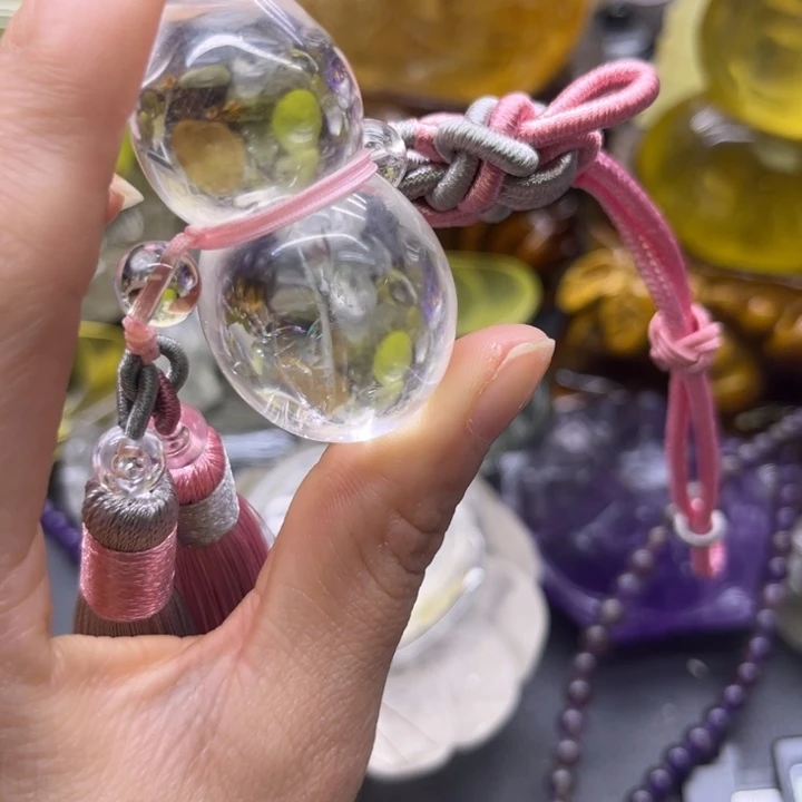 水晶珠宝半成品未镶嵌摆件