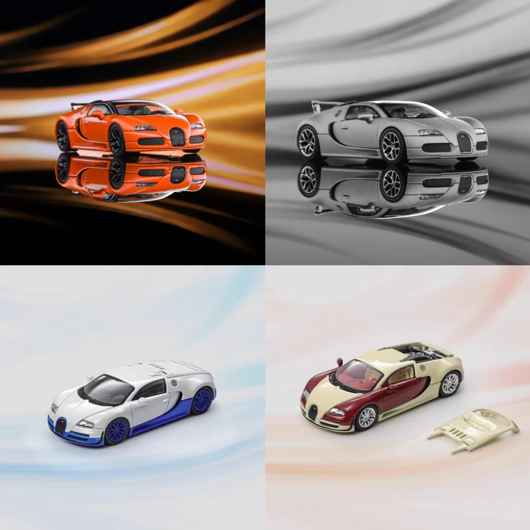 Mortal 1:64 布加迪 威龙 Veyron Super Sport 合金汽车模型
