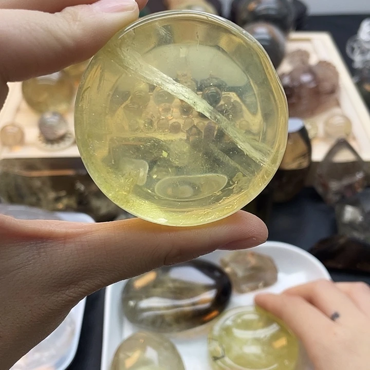 珠宝半成品水晶未镶嵌66水晶