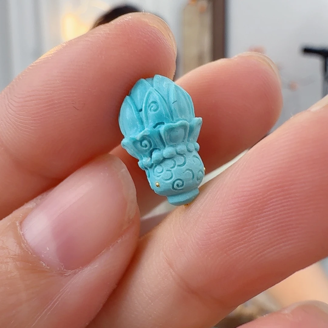 绿松石未镶嵌珠宝半成品