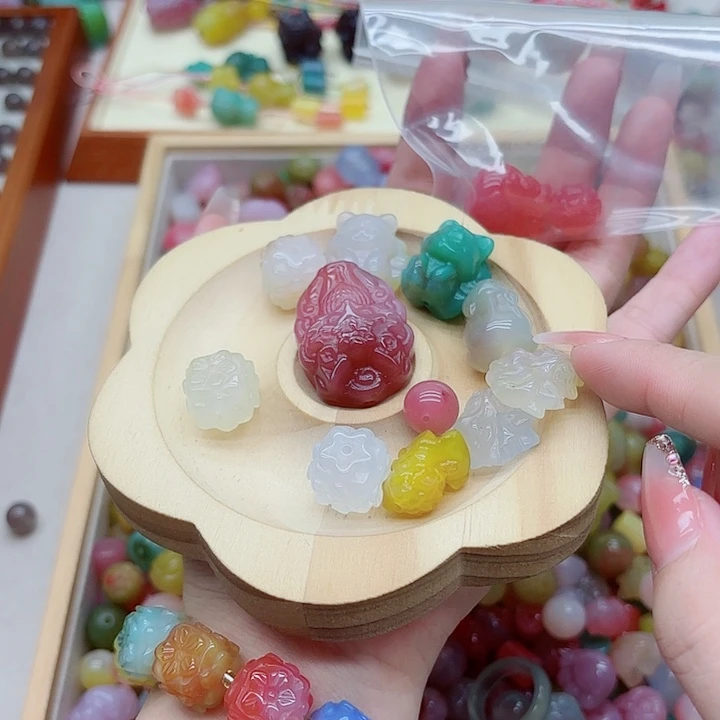 未镶嵌手链玛瑙/玉髓盐源5