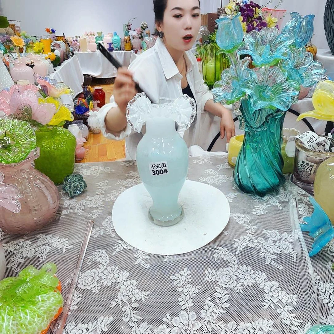 琉璃花瓶花器艺术品