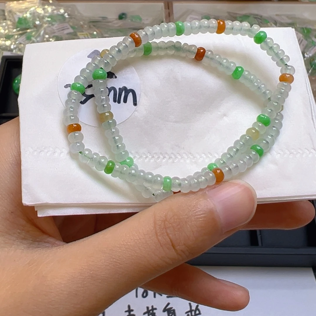 未镶嵌手链翡翠多样性发一件