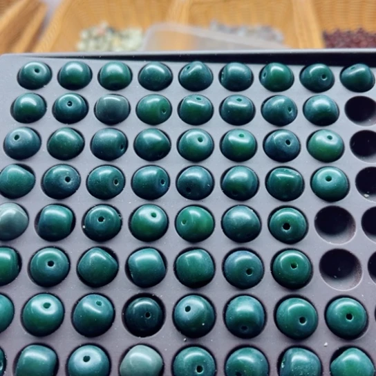 吊坠白玉菩提瑕疵11祖母绿桶90