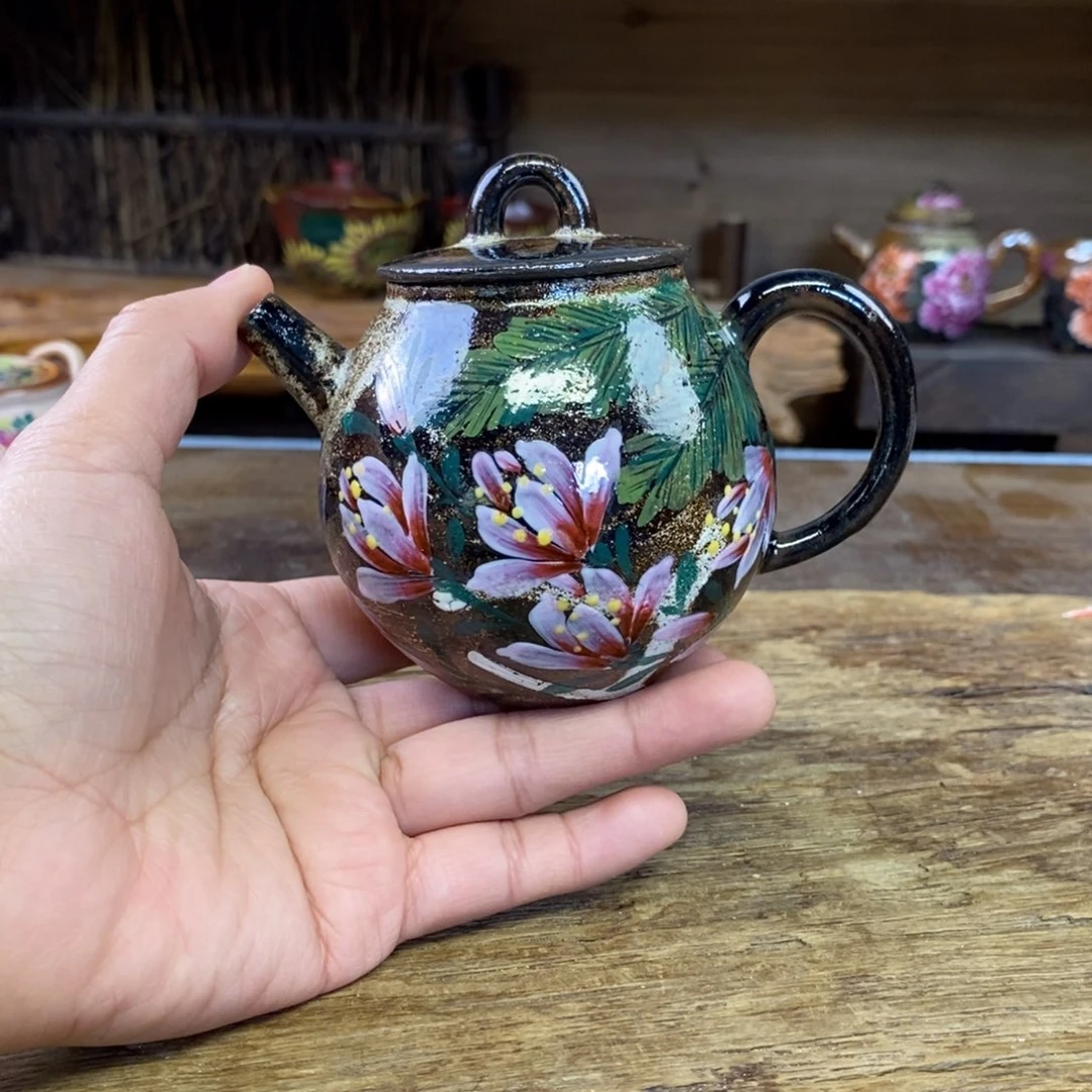 景德镇纯手工制作陶瓷朵*