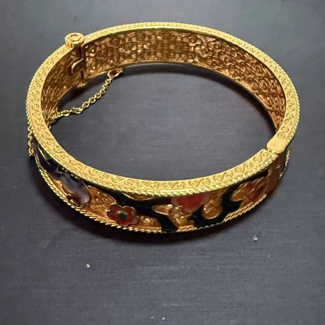 足银手镯  收藏级轻奢时尚气质简约精致手镯Fjd17234