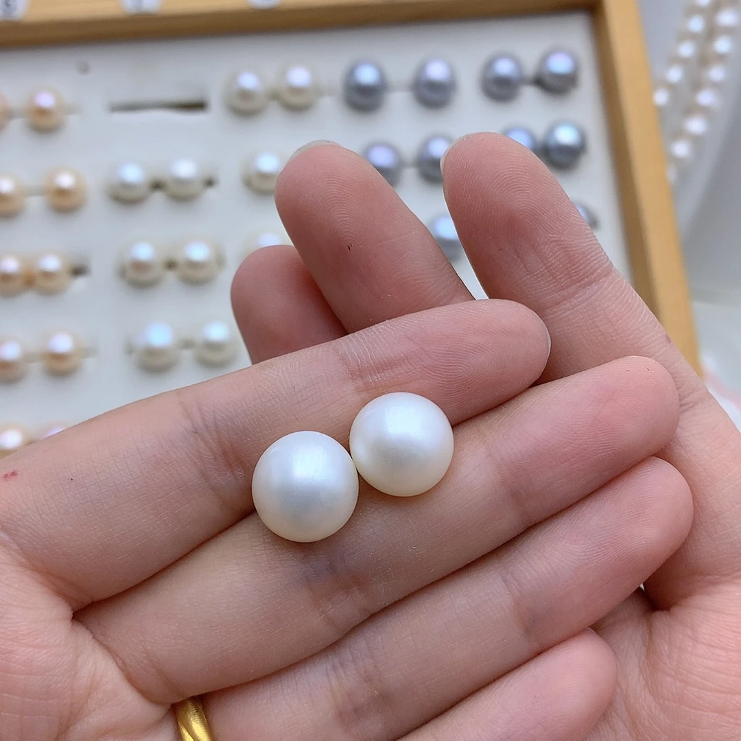 是***吖耳饰银S925镶嵌淡水珍珠
