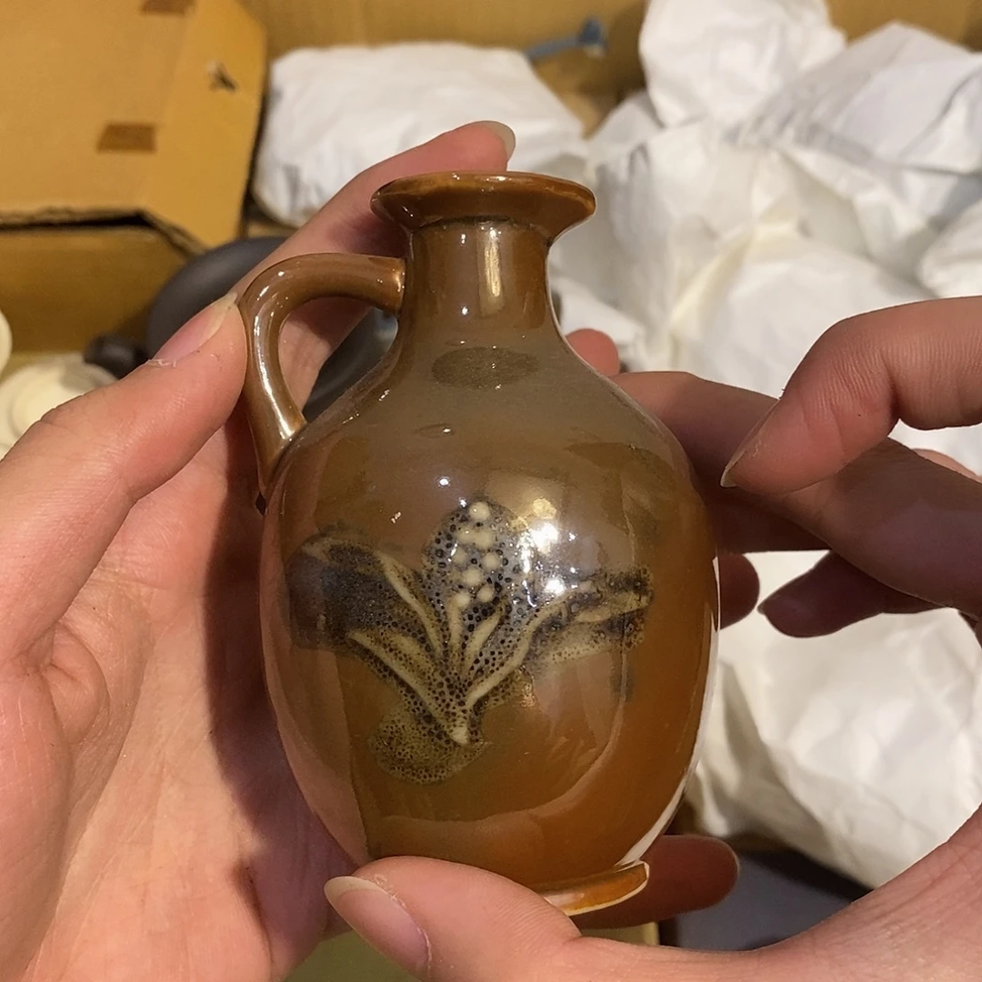 陶土小六古美术工艺品