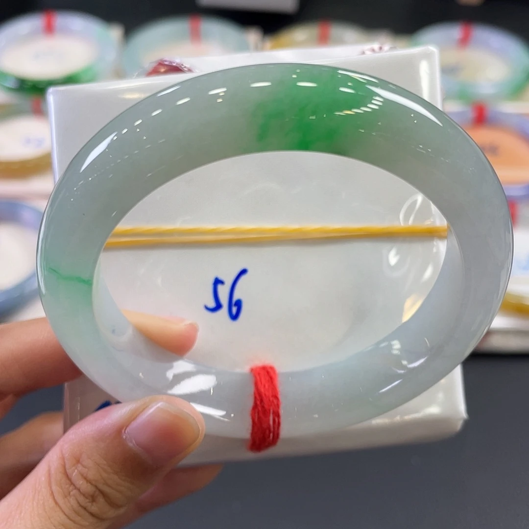 未镶嵌手镯翡翠25号正圈