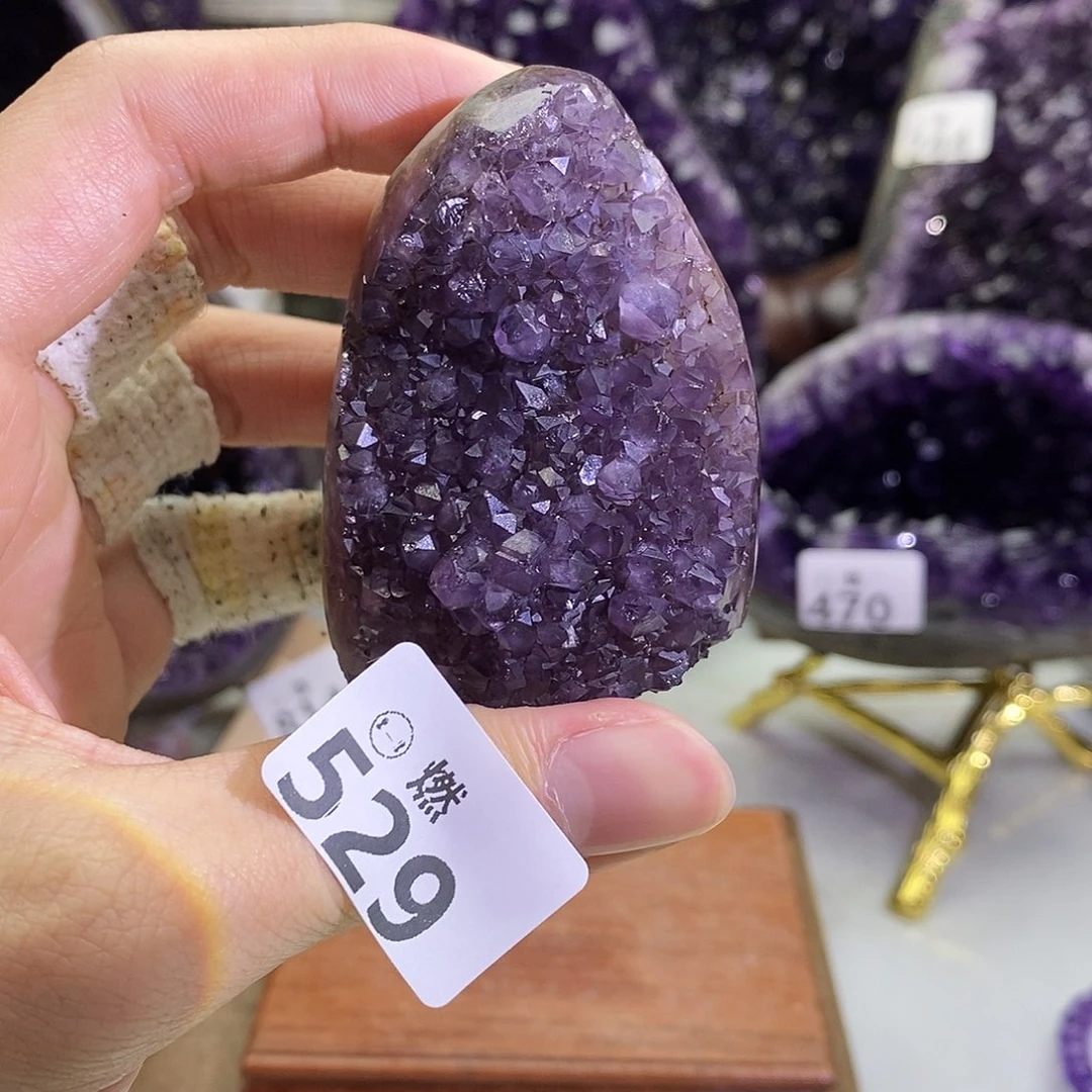 未镶嵌紫晶大型摆件（非配饰）