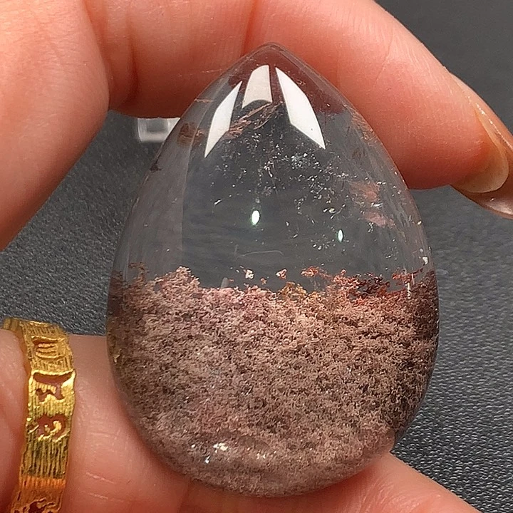 水晶吊坠(不含链)未镶嵌高**水