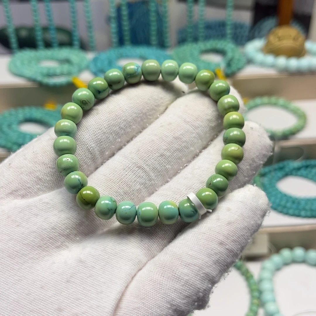 绿松石未镶嵌手链