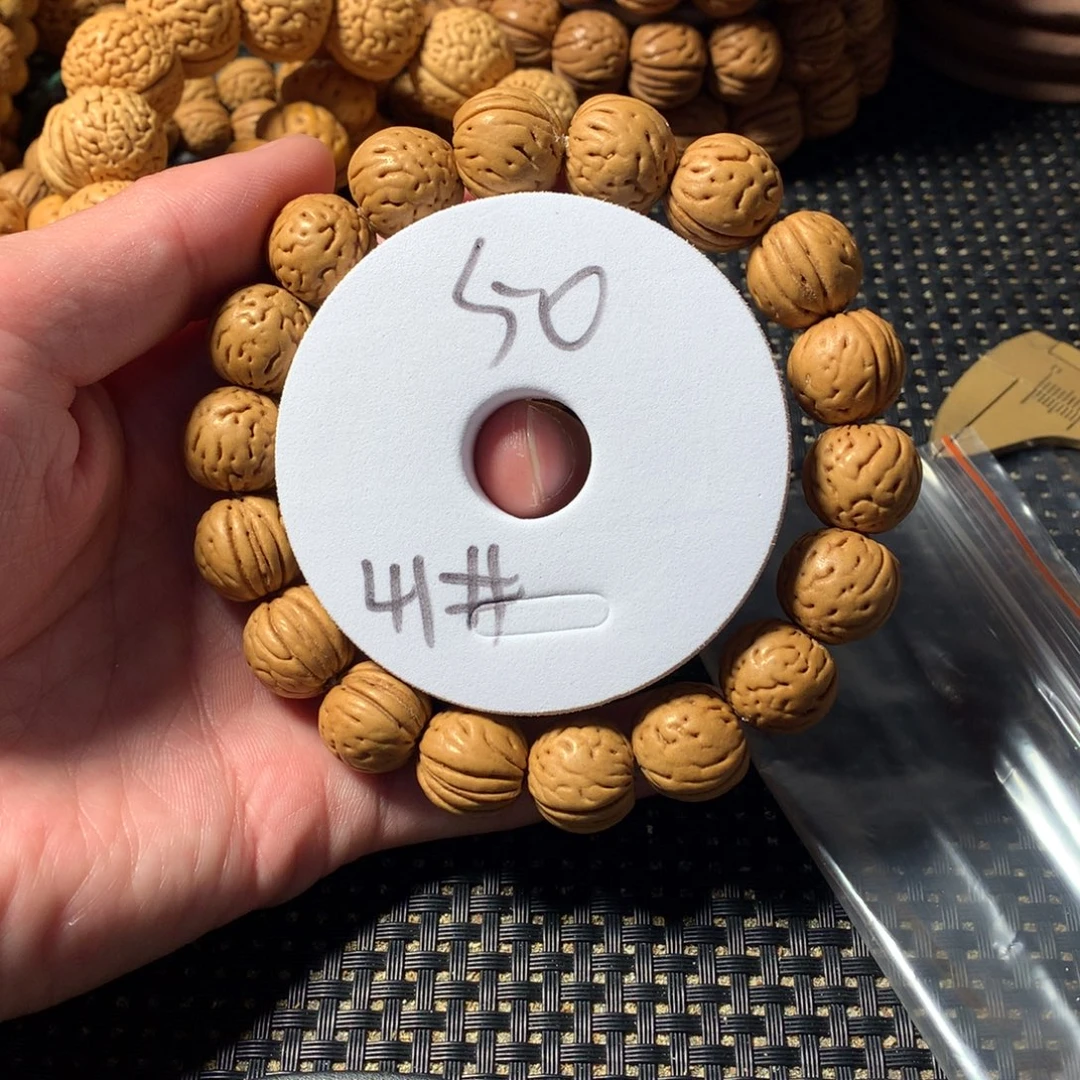 放***雨桃核手串41号链接，