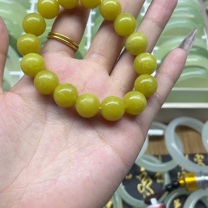 蛇纹石玉手镯未镶嵌I****k