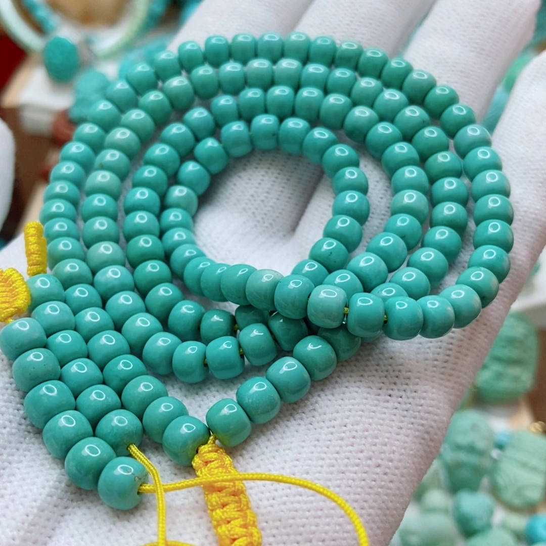 绿松石未镶嵌108多圈