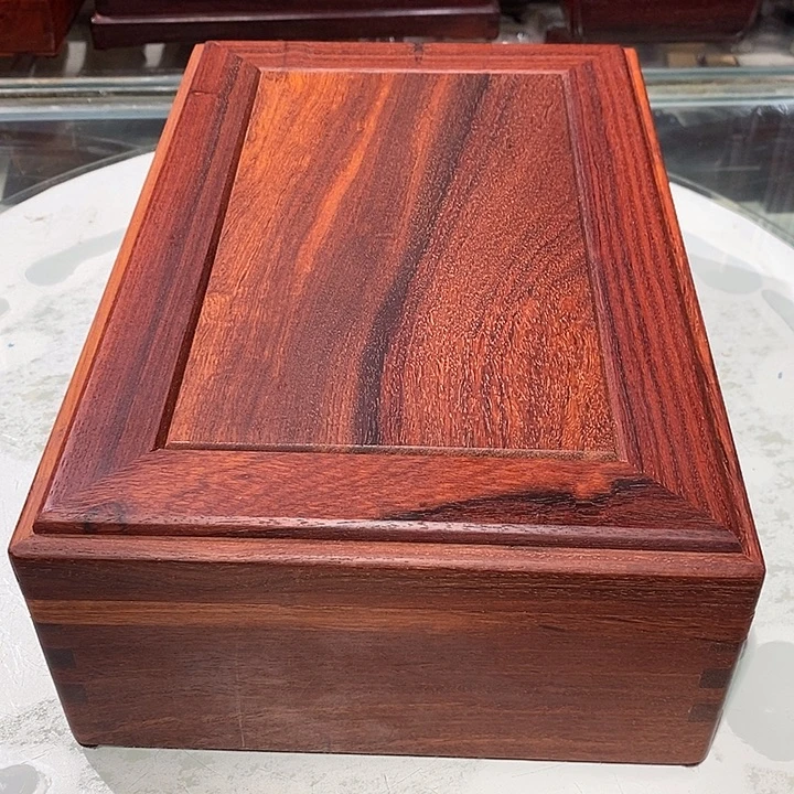 大果紫檀（缅甸花梨）独板机关盒30/20/10
